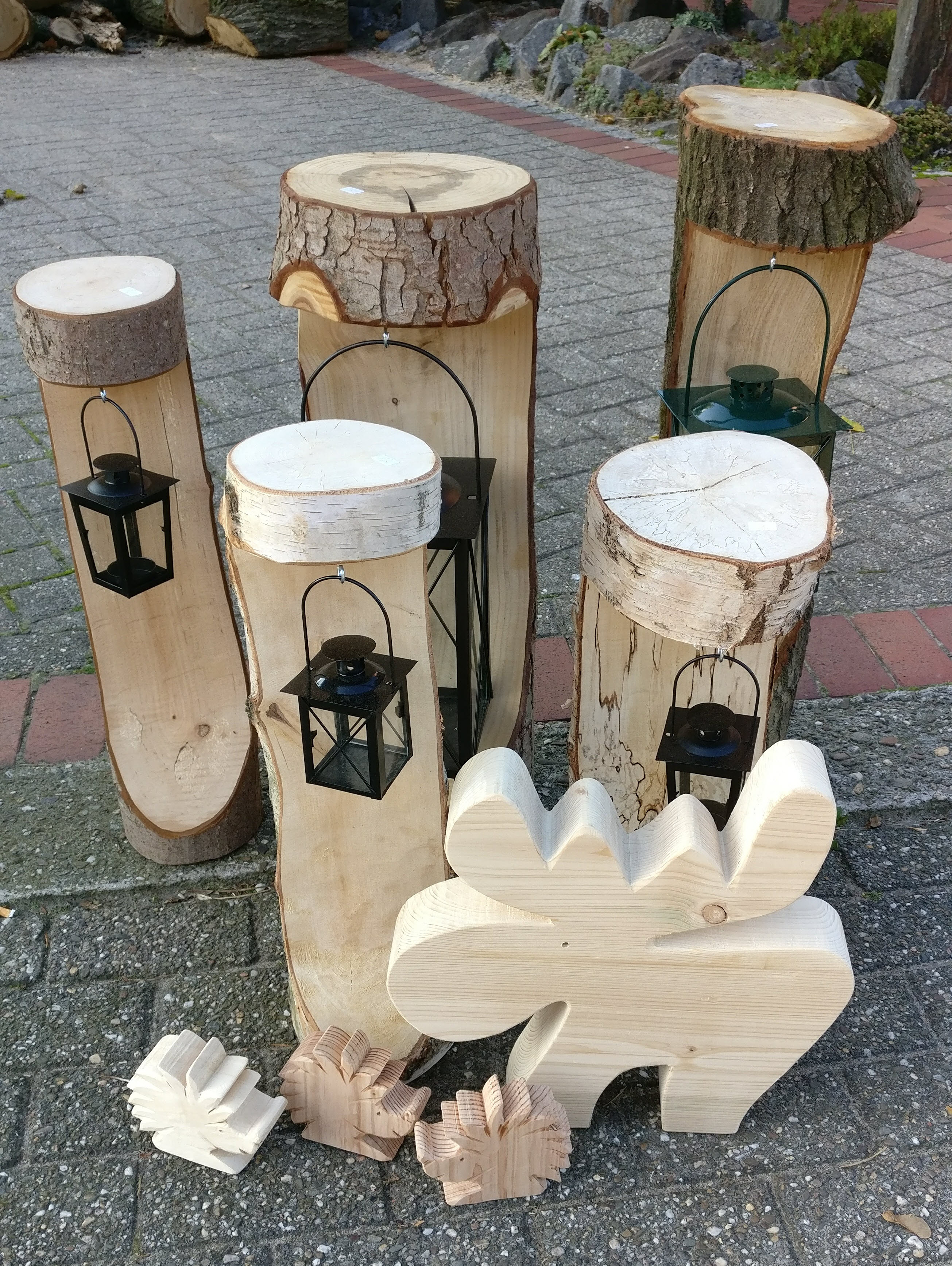 Baumstammlaternen